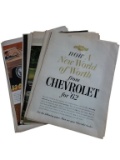(30 +/-) Miscellaneous Vintage Magazine Ads