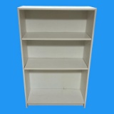 White Bookshelf w/2 Adj. Shelves 30