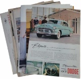 (35 +/-) 1950s Dodge Magazine Advertisements