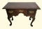 3-Drawer Table w/ Queen Anne Legs and Brass