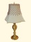 Brass Table Lamp 29”