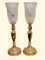 Pair of Brass Candlestick Lamps 17