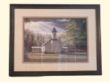 Framed and Double Matted Picture 28