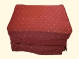 Upholstered Ottoman 27” x 21” x 15”