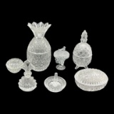 Glass Candy Dishes, Trinket Dishes and Vanity