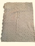 Double Size Crocheted Bedspread-Pinwheel Design