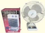 Holmes Air Oscillating Heater/Fan and Aries Fan