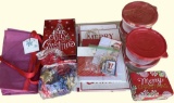 Assorted Christmas Food Storage Containers and