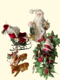 Assorted Tabletop Christmas Decorations