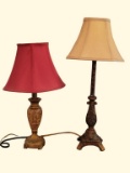 (2) Lamps 18”, 22”