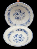 (2) WOW1 FW Woolworth Bowls-Salad Bowl and