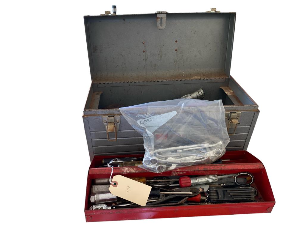 Craftsman Metal Locking Tool Box with Large
