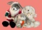 (3) Holiday Themed Stuffed Animals