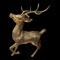 Brass Deer Decoration