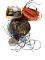 Box of Assorted Electric Cables, Rope & Outdoor
