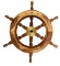 Wooden Decorative Ship Wheel-19.25”