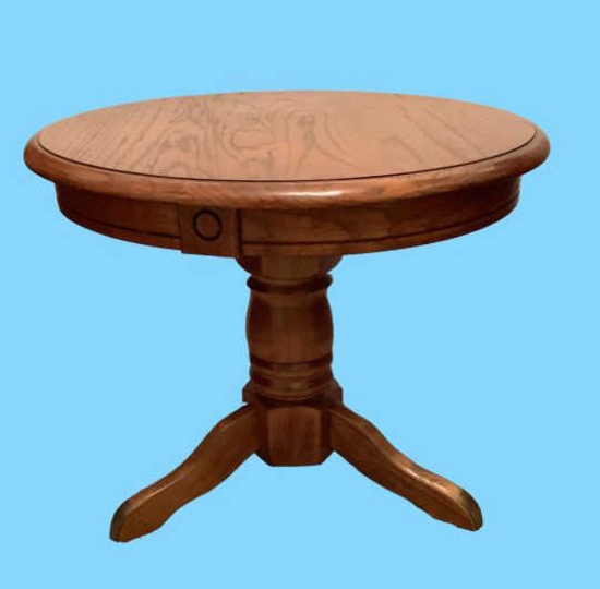 Round End Table--25" Diameter, 20 1/2" High
