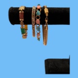 (4) Vintage Fashion Bracelets, Including Yechang