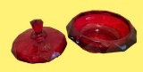“Epic Ruby” by Viking Covered Candy Dish