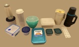 Assorted Tupperware and Plastic Storage Items