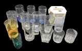 Assorted Drinking Glasses