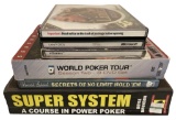 Assorted Poker CD Games, DVDs, Book, and