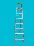 Werner Model 368 Aluminum 8' Step Ladder