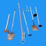 Assorted Long Handled Yard and Garden Tools