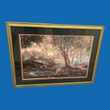 Framed and Signed Art- 38.5” x 28”