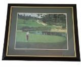 Framed and Matted Golf Print—34” x 28.25”