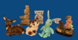 Assorted Figurines, Including Beanie Baby and R &