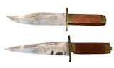 (2) CVA Fixed Blade Knives-Stiletto Knife and