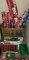 Assorted Christmas Wrap, Boxes, Bags, Tags,