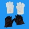 (2) Sets of Children’s Gloves-(1) Leather and (