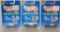 (3) 1991 Carded Hotwheels Limited Edition Rose's