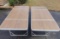 (2) Metal Folding Tables