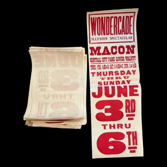 (11) Wondercade Illusion Spectacular Posters-14"
