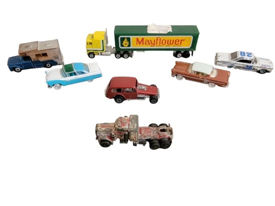 Assorted Vintage Die Cast Cars