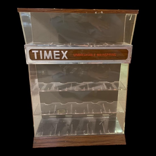 Vintage Timex Display Case-17” x 23”