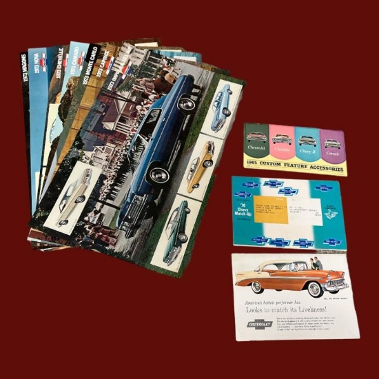 Vintage Chevy Ads and Brochures
