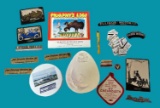 Assorted Vintage Advertising Pieces From