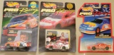 (3) Carded Hotwheels: Pro Racing 1997, 1998