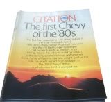 (40) “Citation” The First Chevy of the 80s