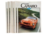 (20) 1980 Camaro Brochures