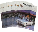 (29) 1975 Chevelle Brochures