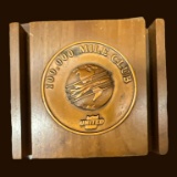 Vintage United 100,000 Mile Club Medallion