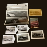 Assorted Vintage Car Photographs