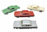 (4) Vintage Plastic Cars