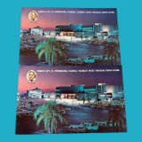 (2) “Giant Postcards” of Webb’s City in St.