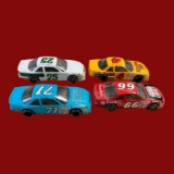 (4) Racing Champions 1/24 Scale Die Cast NASCAR